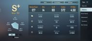 In-game stats in the renewed Cycle 3 Season 7 for Shubham, aka Thor Gaming (Image via Krafton)